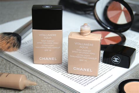 chanel aqualumiere foundation compact|chanel vitalumiere liquid foundation.